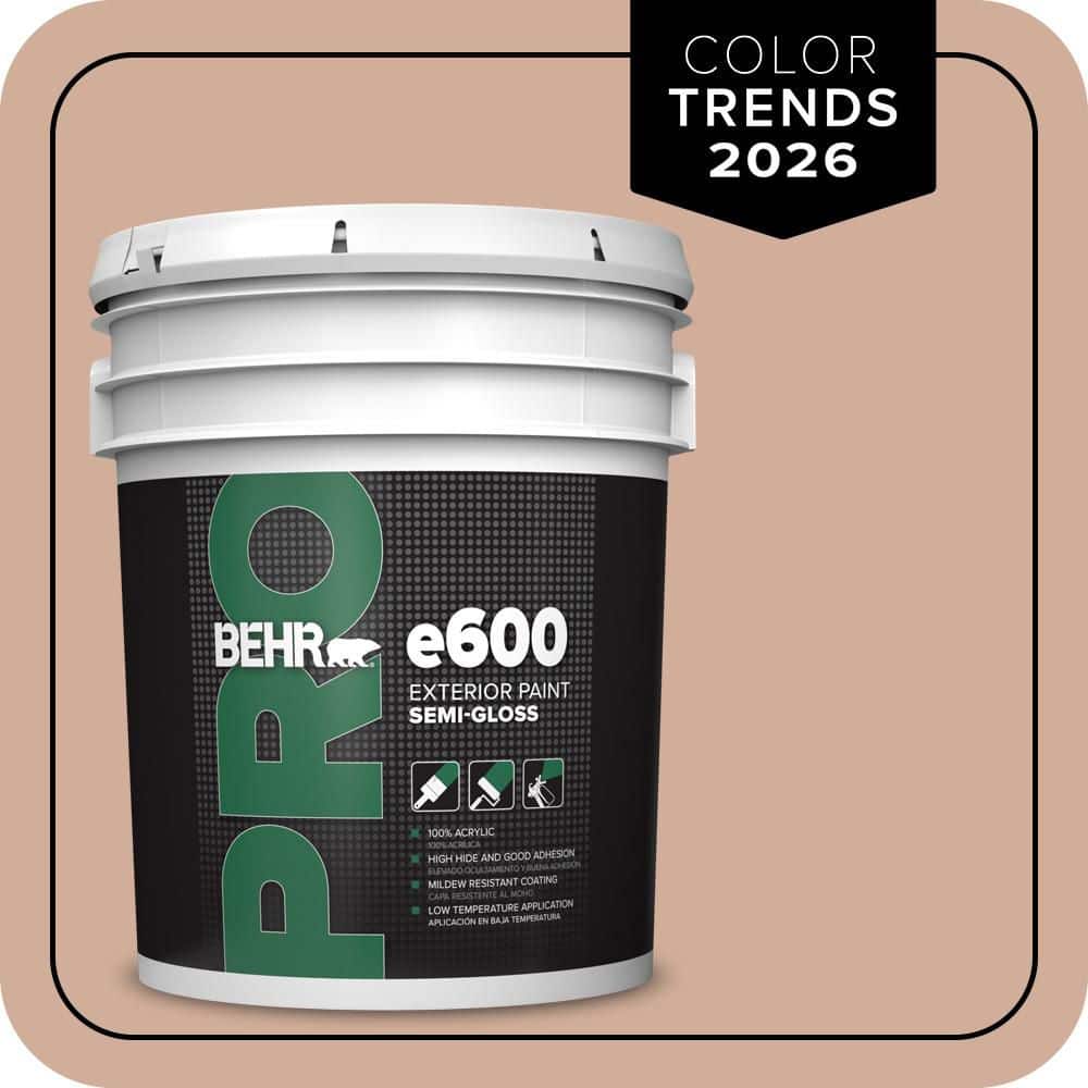 BEHR PRO 5 gal. #S200-3 Iced Copper Semi-Gloss Exterior Paint