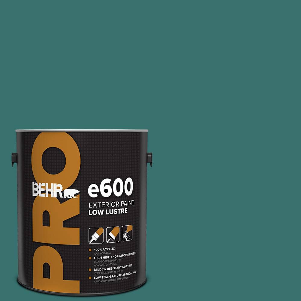 BEHR PRO 1 gal. #500D-7 Caribbean Green Low Luster Exterior Paint