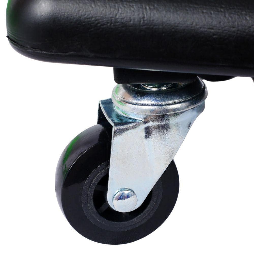 Miscool Ami 300 lb. Rolling Detailing Creeper Seat with Removable Tool Trays (3)