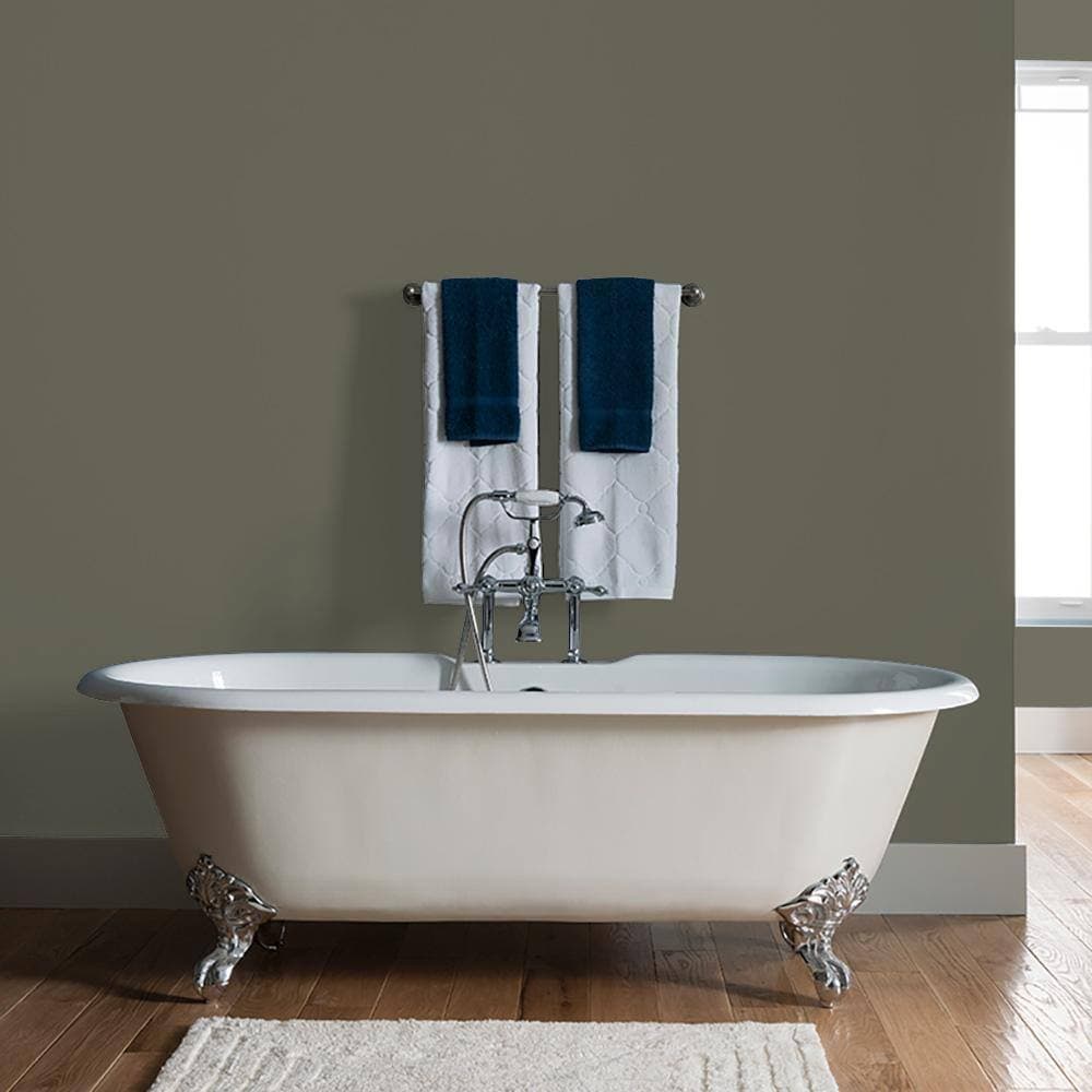Glidden 8 oz. PPG1029-7 Plunge Pool Satin Interior Paint Sample (4)