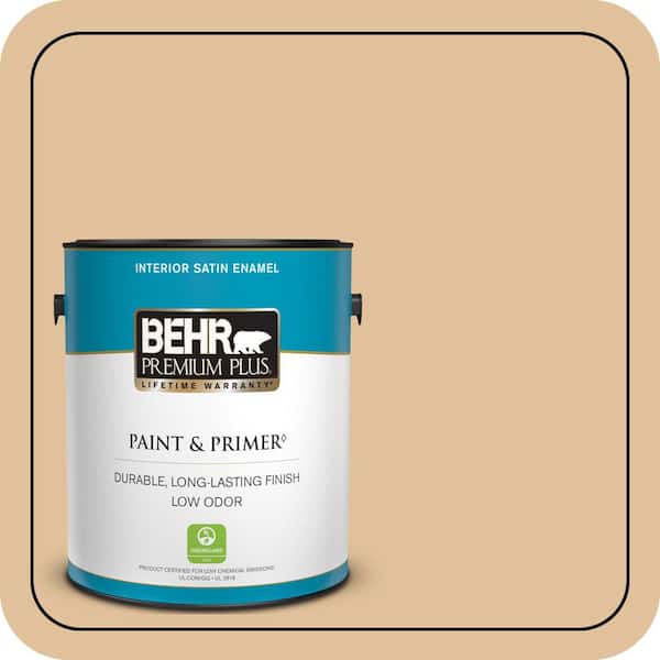 BEHR PREMIUM PLUS #300E-3 Clair De Lune Enamel Low Odor & Primer (2)