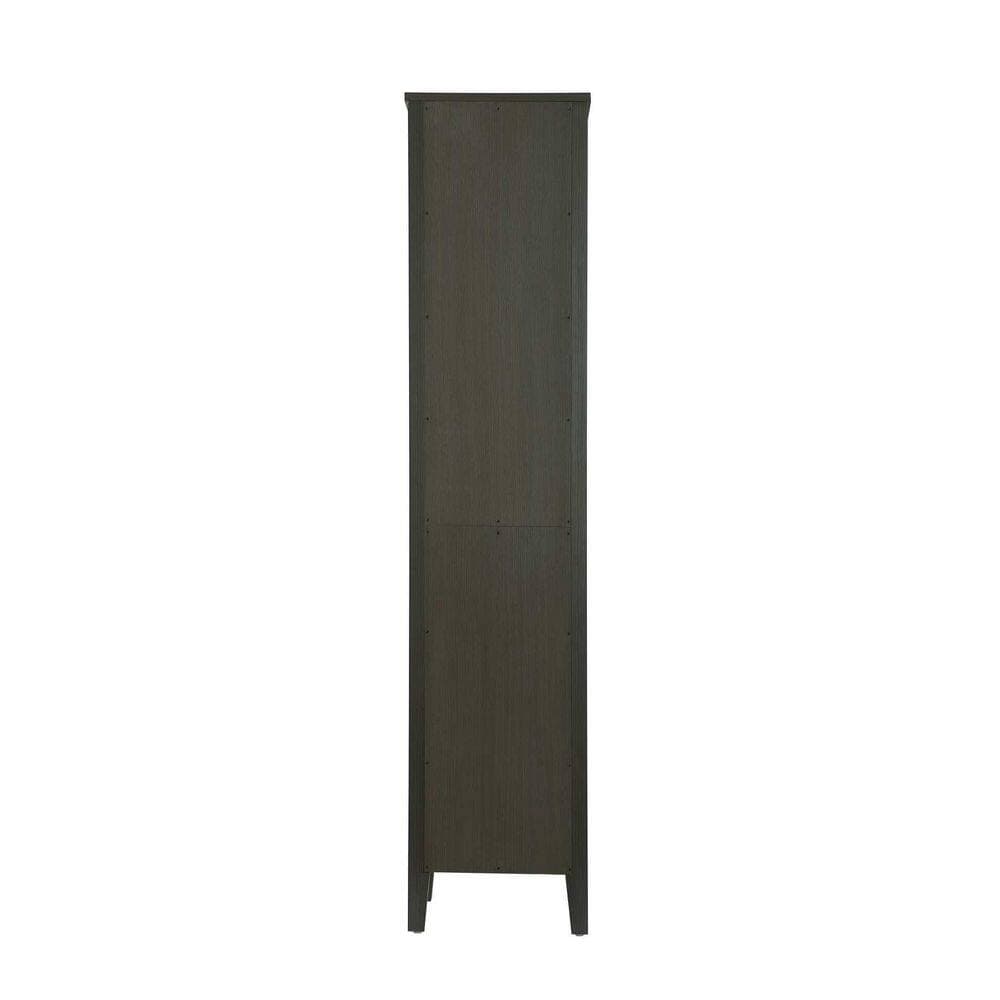 TIMELESS HOME 16 in. W x 18 in. D x 72 in. H Mocha Brown Freestanding Linen Cabinet (2)
