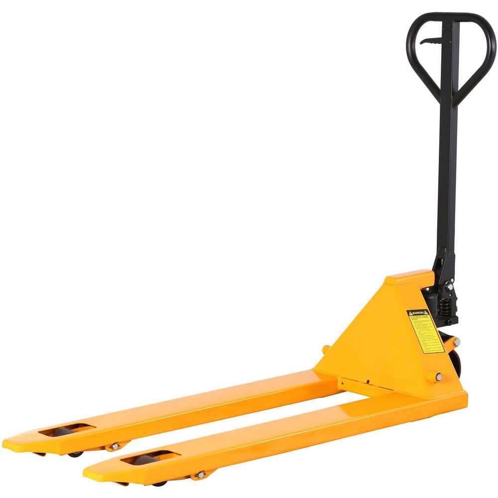 TORY CARRIER 6600 lbs. Heavy Duty Manual Pallet Jack Hydraulic Pallet Truck with 7.5 in. Forkraised Height and 48 x 27 in. Forks Size