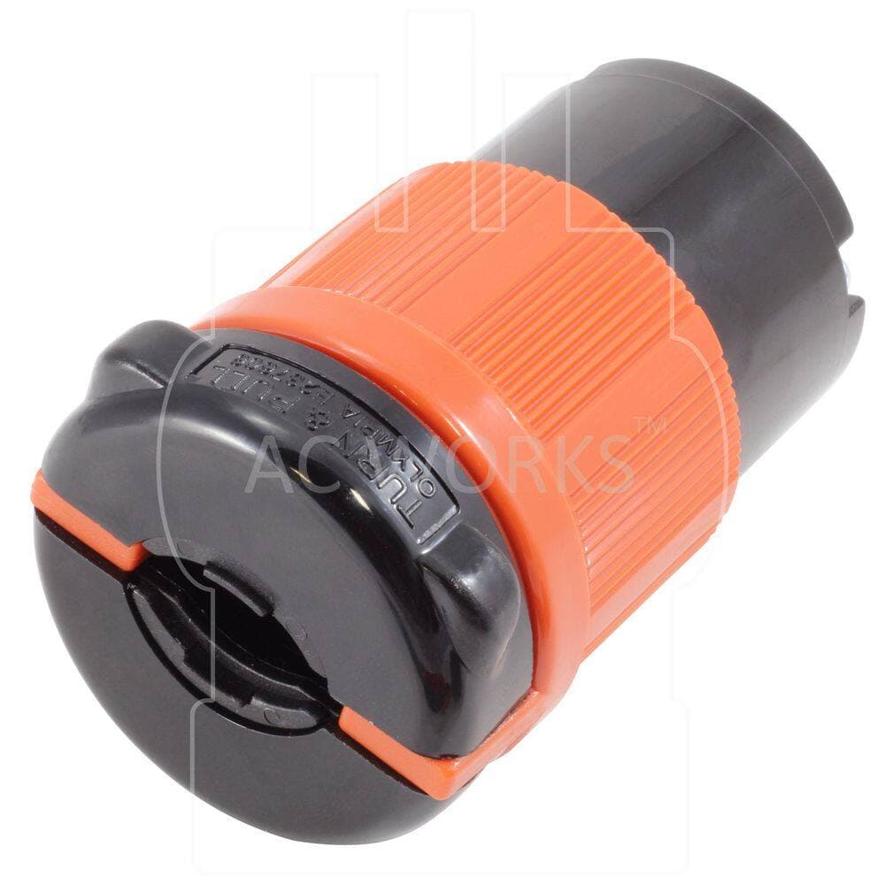 AC WORKS NEMA L5-30R 30A 125V 3-Prong Locking Female Connector with UL, C-UL Approval (3)
