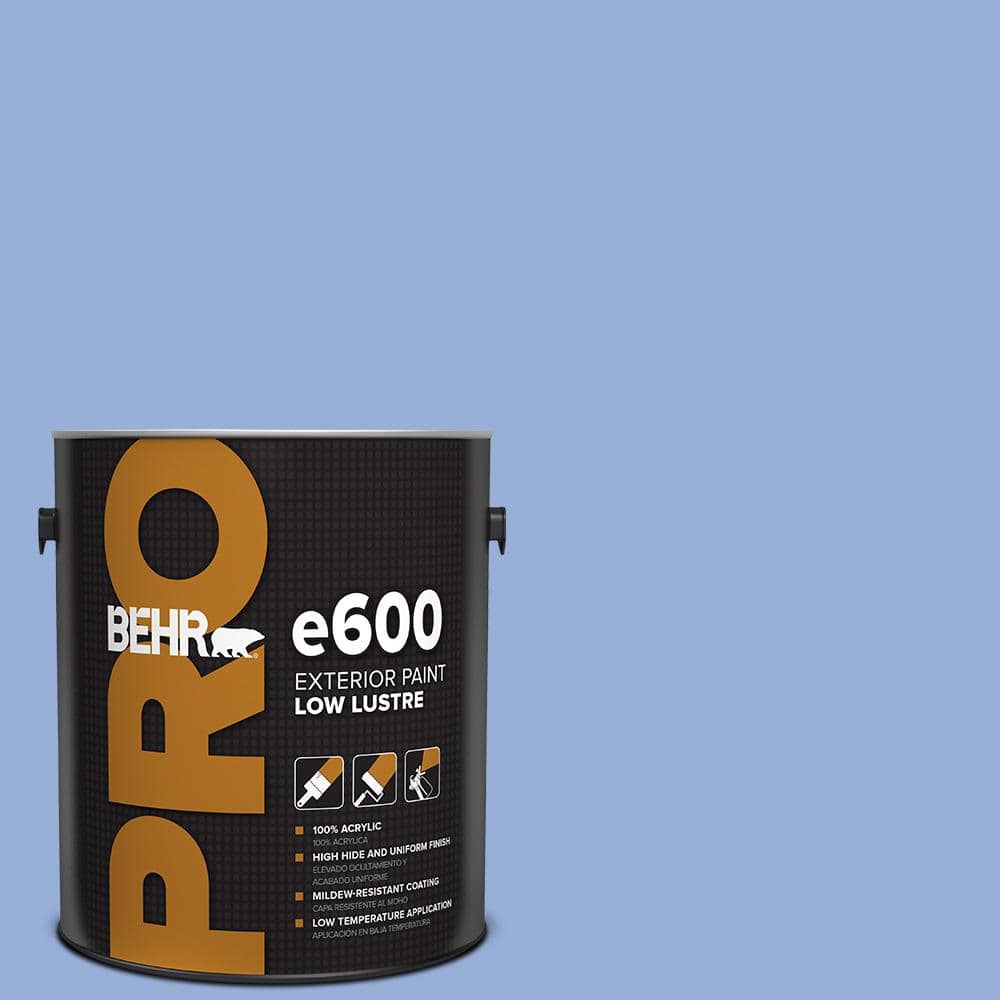 BEHR PRO 1 gal. #590B-4 Anemone Low Luster Exterior Paint