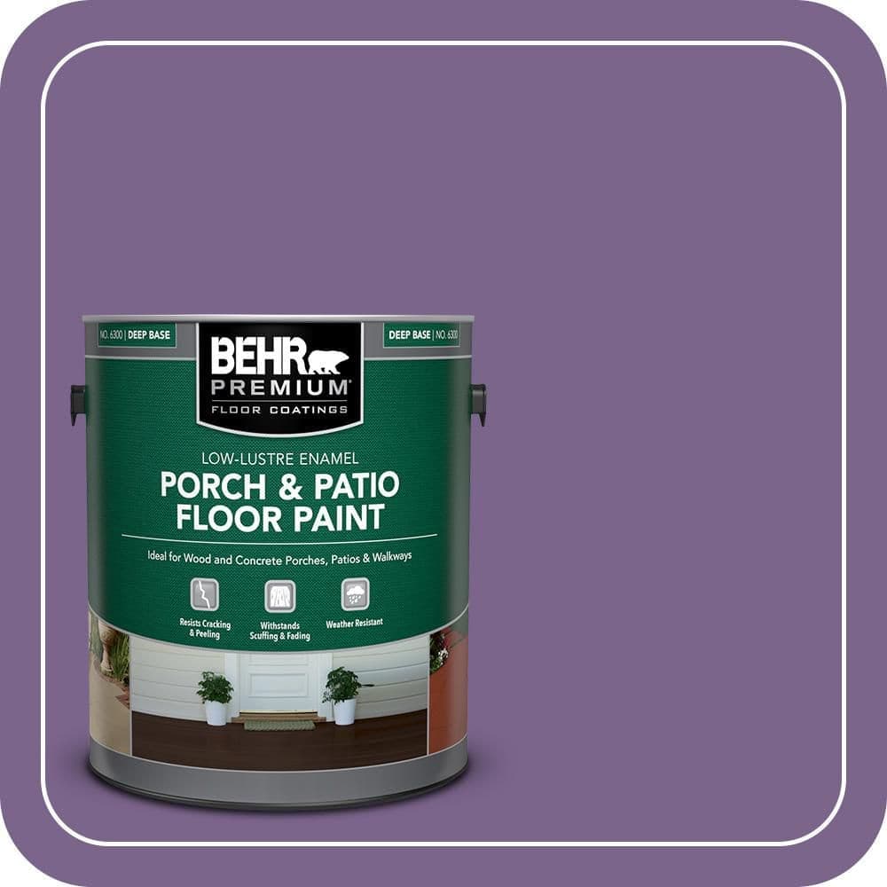 BEHR PREMIUM #M570-6 Low-Lustre Enamel Interior/Exterior Porch and Patio Floor Paint (1)