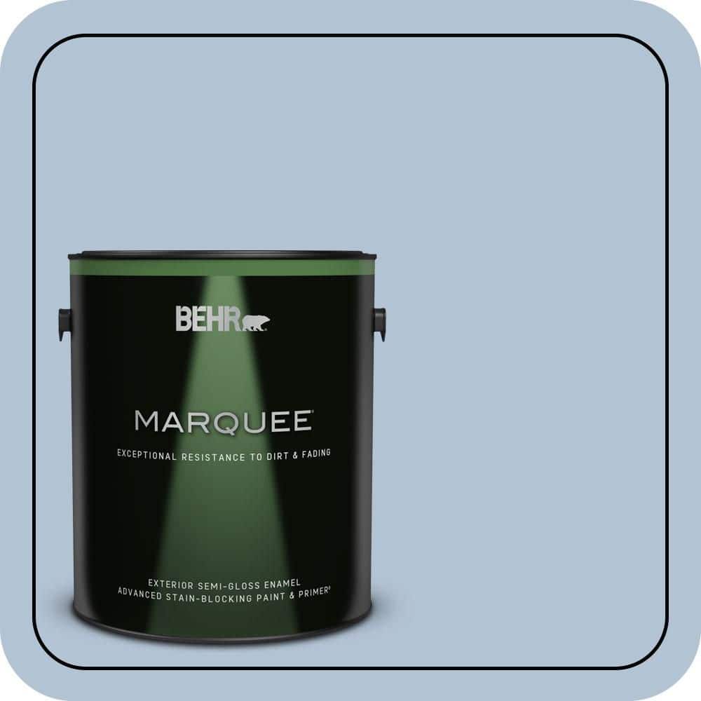 BEHR MARQUEE 1 gal. #S530-2 Elevated Semi-Gloss Enamel Exterior Paint & Primer