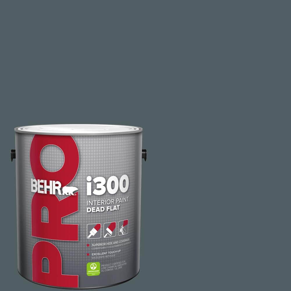 BEHR PRO 1 gal. #740F-6 Marine Magic Dead Flat Interior Paint