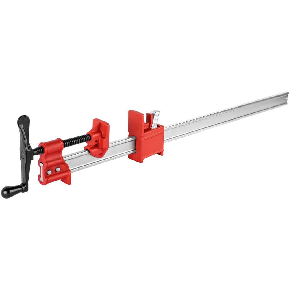BESSEY I-Beam 48 in. Capacity Heavy-Duty Industrial Bar Clamp with 2.1 in. Throat Depth (2)