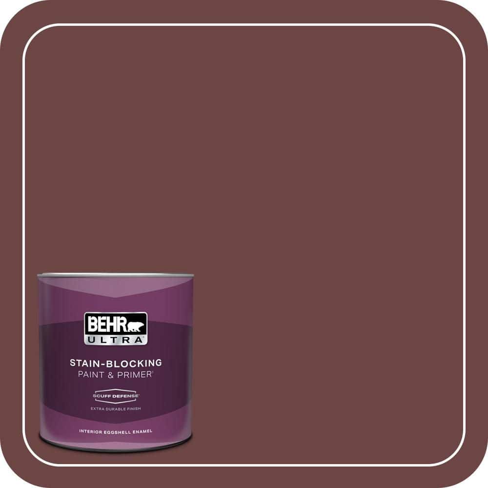 BEHR ULTRA 1 qt. #QE-08 Oxford Extra Durable Eggshell Enamel Interior Paint & Primer