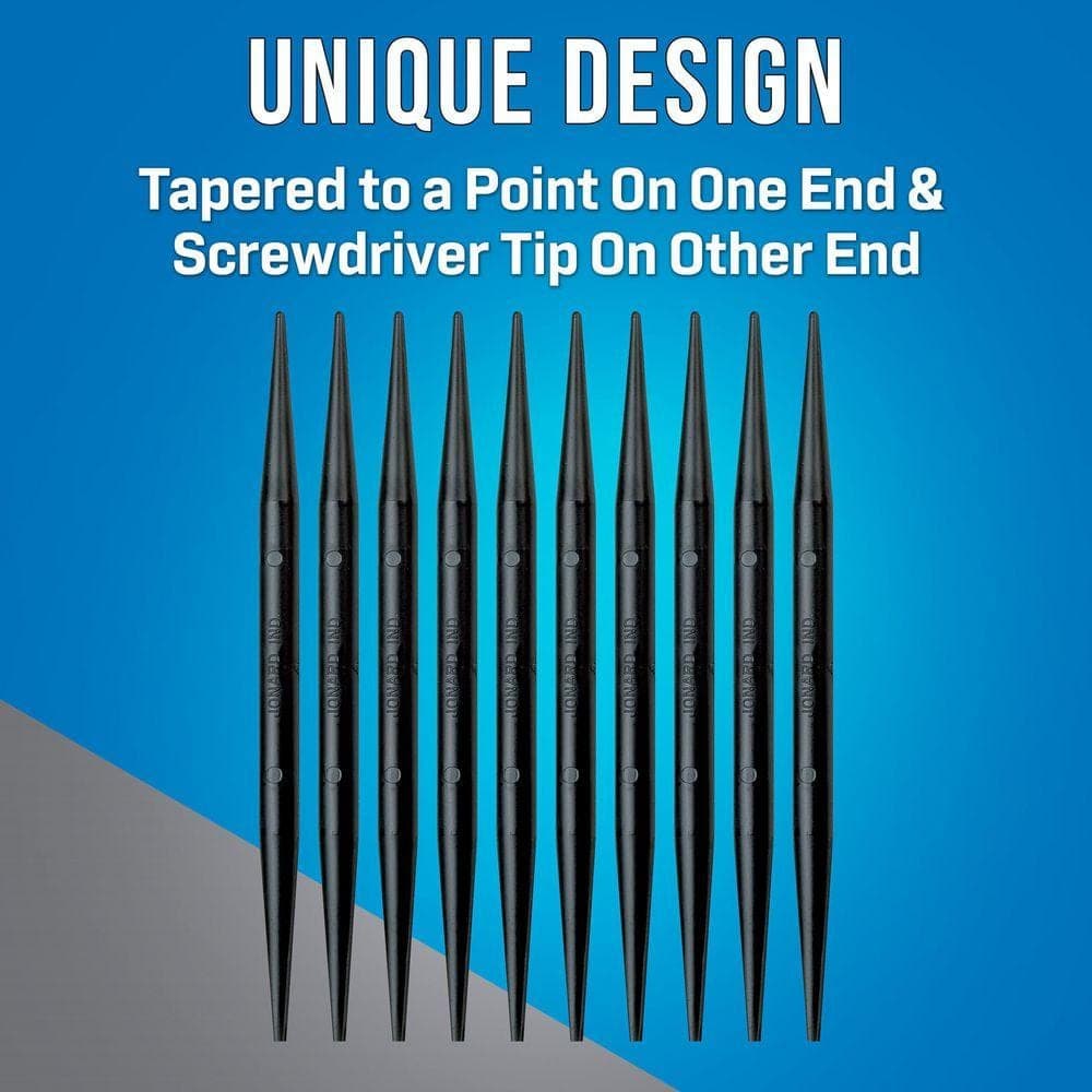 JONARD TOOLS 5/16 in. Dia x 6 in. Length Plastic Double Ended Pencil Type Spudger, (Pack of 10) (2)