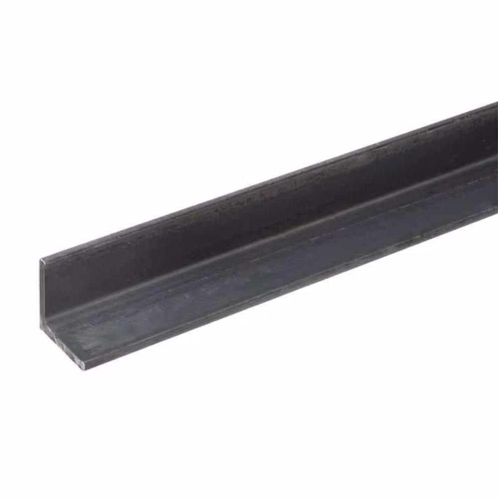 Everbilt 2 in x 4 ft.-1/4 in. Thick Plain Steel Angle Metal Stock