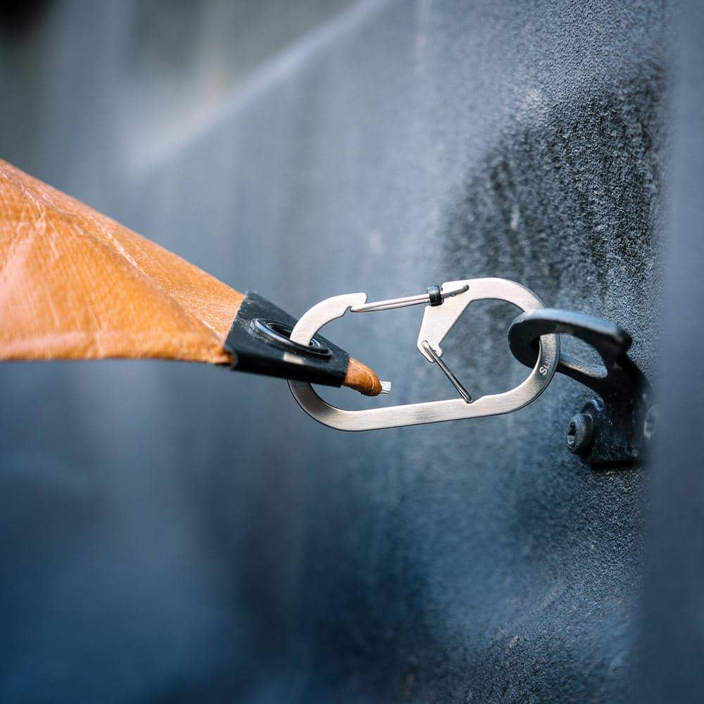 Nite Ize G-Series SlideLock #4 Dual Chamber Carabiner - Stainless Steel (4)