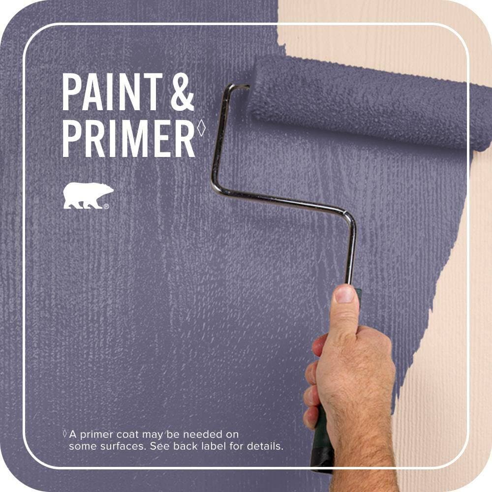 BEHR PREMIUM PLUS 1 qt. #PPU16-18 Hyacinth Arbor Flat Exterior Paint & Primer (3)