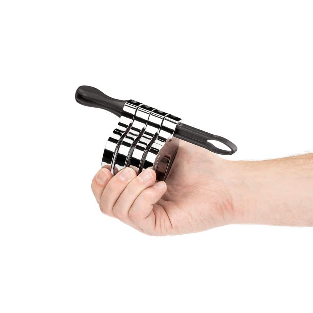 TEKTON 1/2 in. Drive x 7 in. Crowfoot Wrench Organizer Key (Black) (3)
