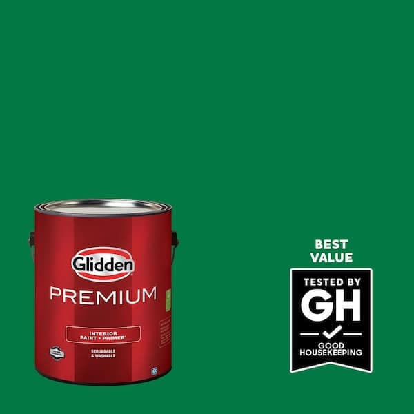 Glidden Premium 1 gal. PPG1226-7 Blarney Stone Satin Interior Latex Paint (2)