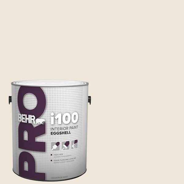BEHR PRO 1 gal. #HDC-MD-11 Exclusive Ivory Eggshell Interior Paint (2)