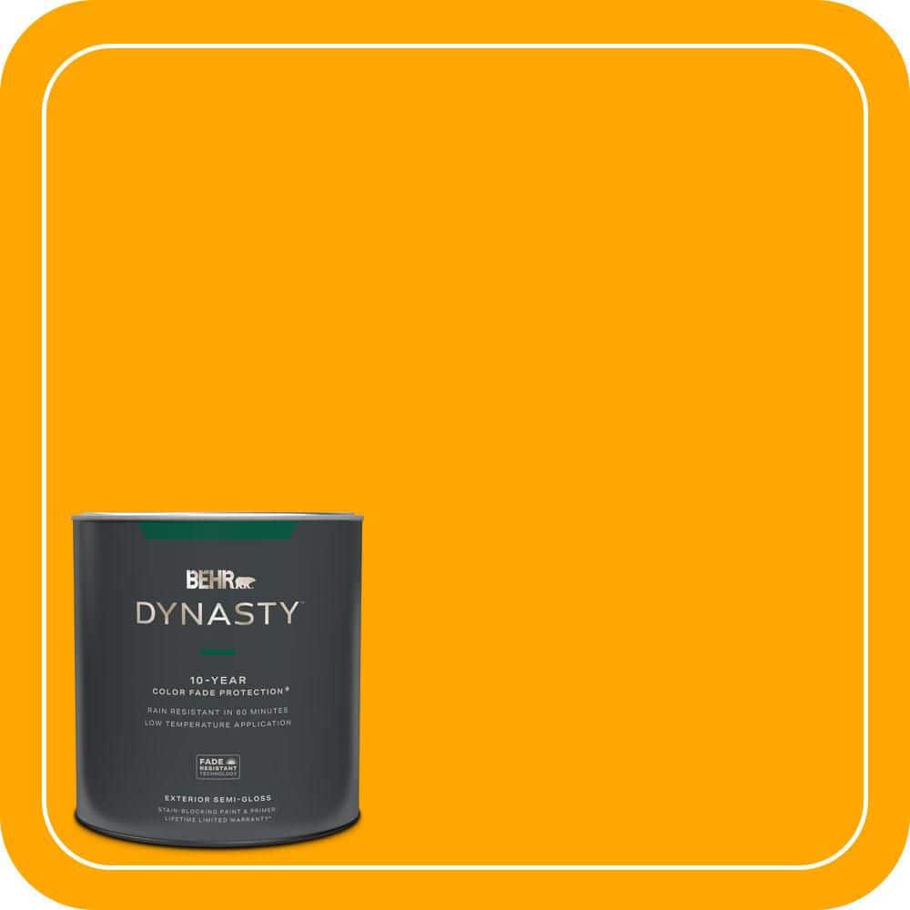 BEHR DYNASTY 1 qt. #S-G-330 Instant Delight Semi-Gloss Exterior Stain-Blocking Paint & Primer