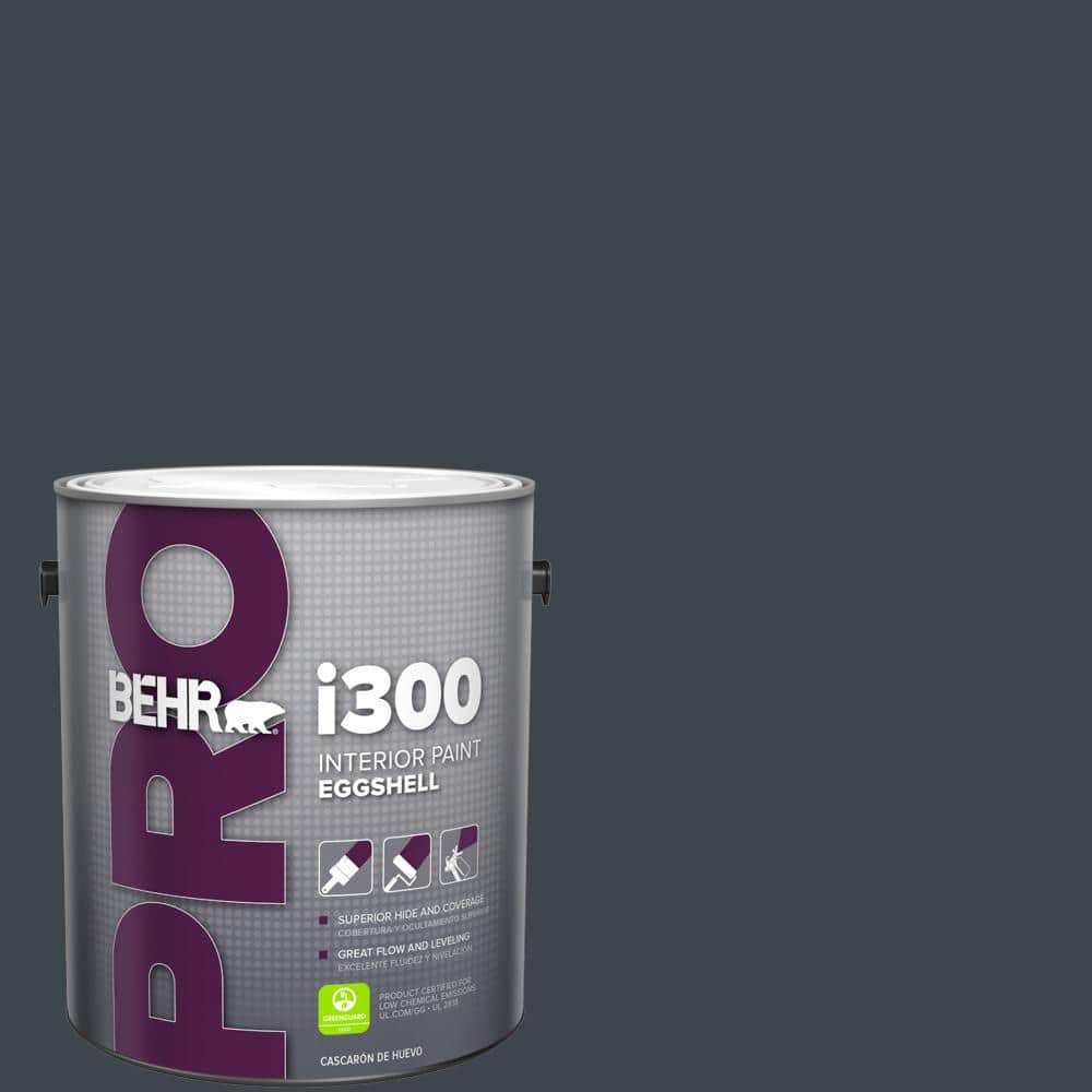 BEHR PRO 1 gal. #740F-7 Night Shade Eggshell Interior Paint