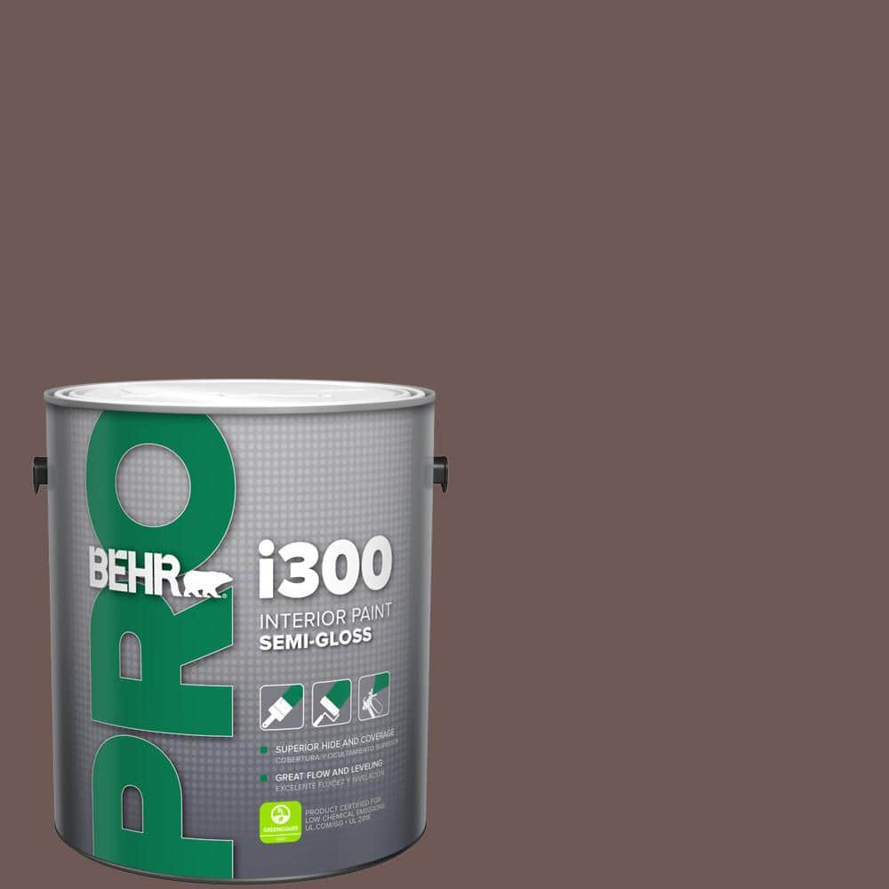BEHR PRO 1 gal. #720B-6 Beechwood Semi-Gloss Interior Paint