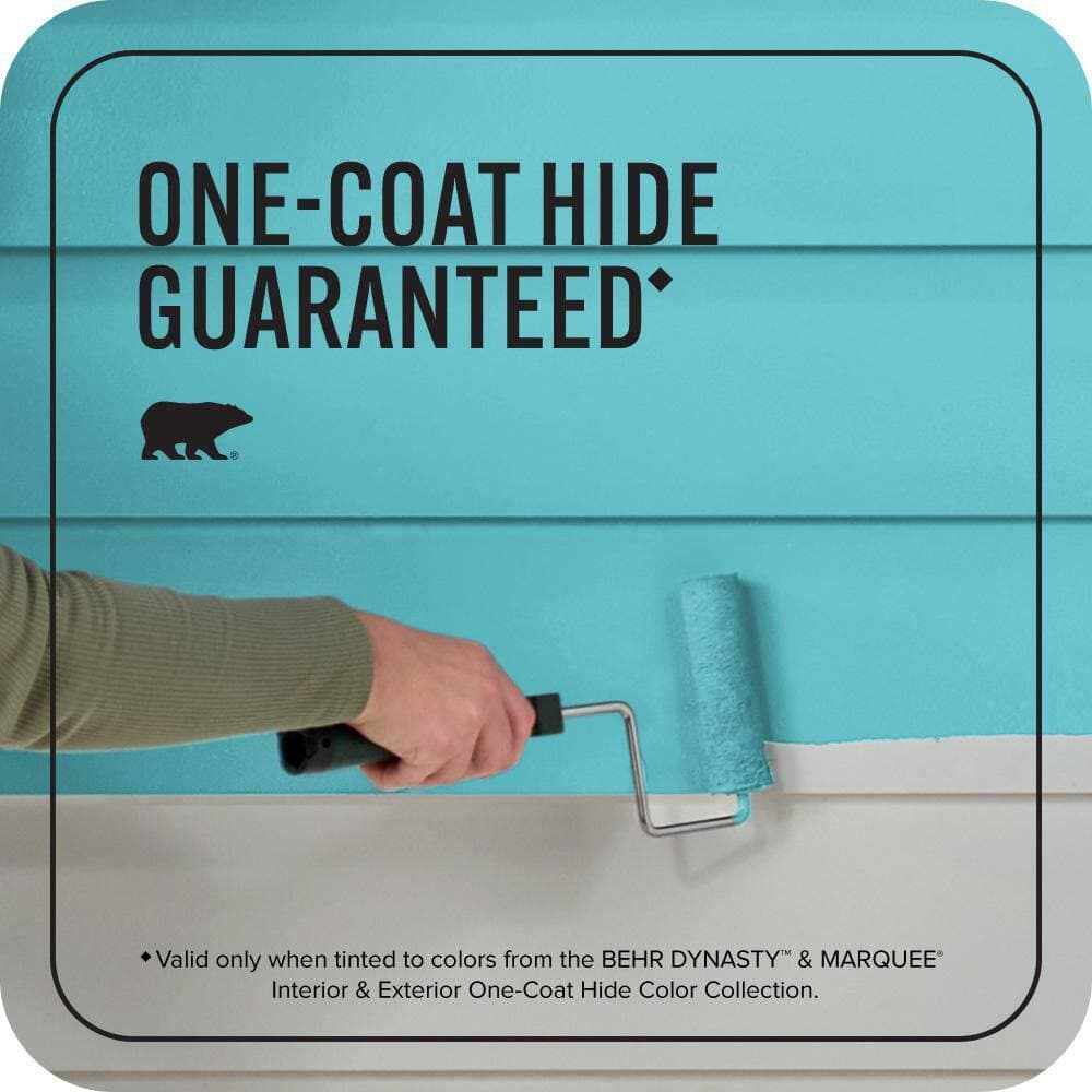 BEHR MARQUEE 5 gal. #510B-5 Jamaican Sea Flat Exterior Paint & Primer (3)