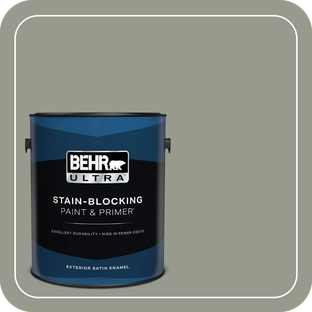 BEHR ULTRA 1 gal. #MQ6-21 Hunters Hollow Satin Enamel Exterior Paint & Primer