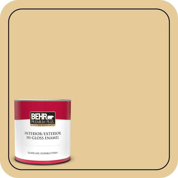 BEHR PREMIUM PLUS #M320-4 Abstract Flat Interior/Exterior Paint & Primer Color Sample (4)