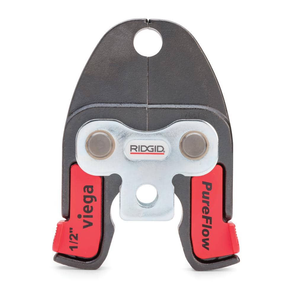 RIDGID PureFlow Compact 1/2 in. Press Tool Jaw for PEX Pressing Applications, for Compact Series Press Tools (1)