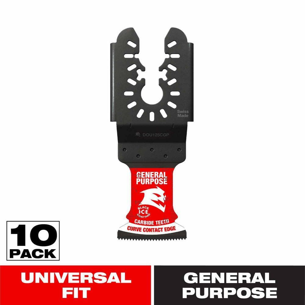 DIABLO 1-1/4 in. AMPED Demo Demon Universal Fit Carbide Teeth Oscillating Blade for General Purpose (10-Pack) (2)