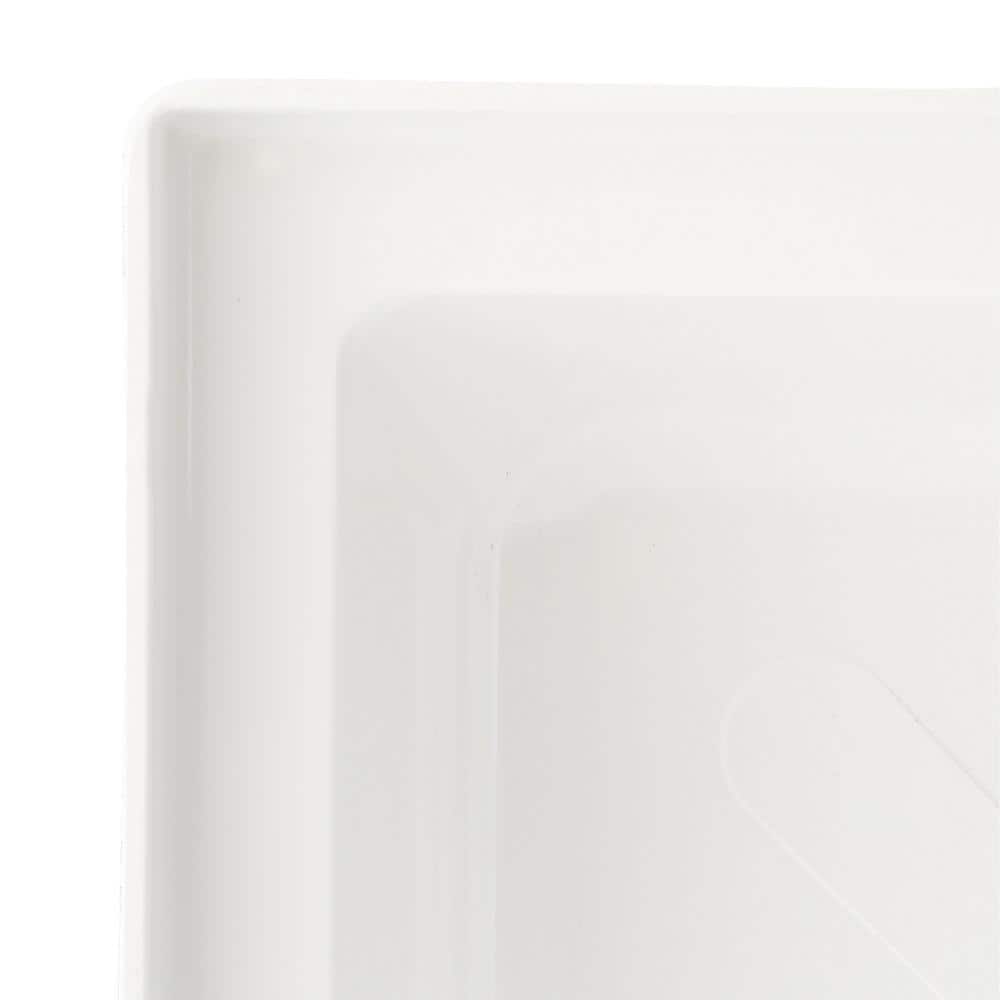 MUSTEE Alcove Shower Pan Base with Drain (2)