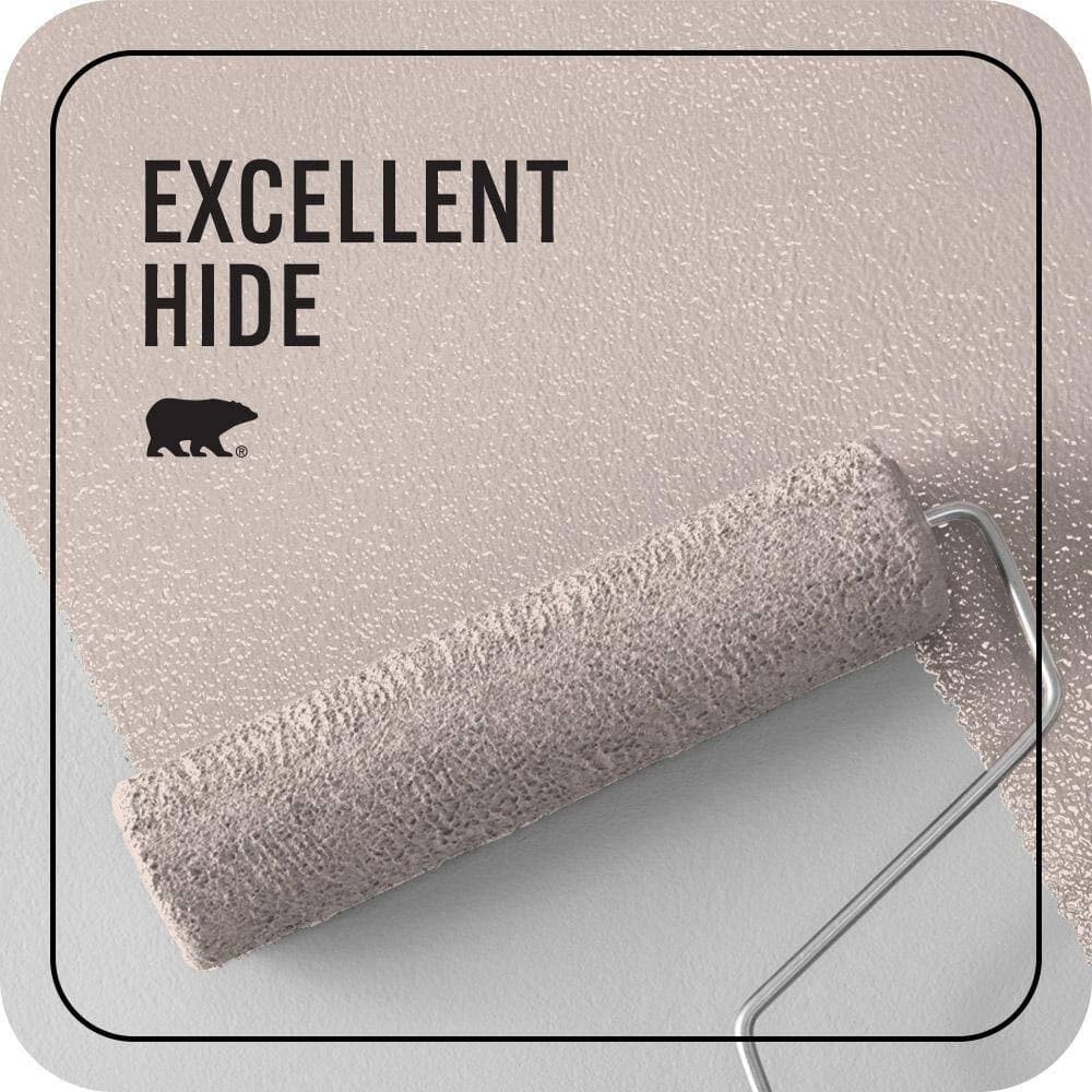 BEHR PREMIUM PLUS 1 qt. #MQ3-34 Stolen Kiss Ceiling Flat Interior Paint & Primer (3)