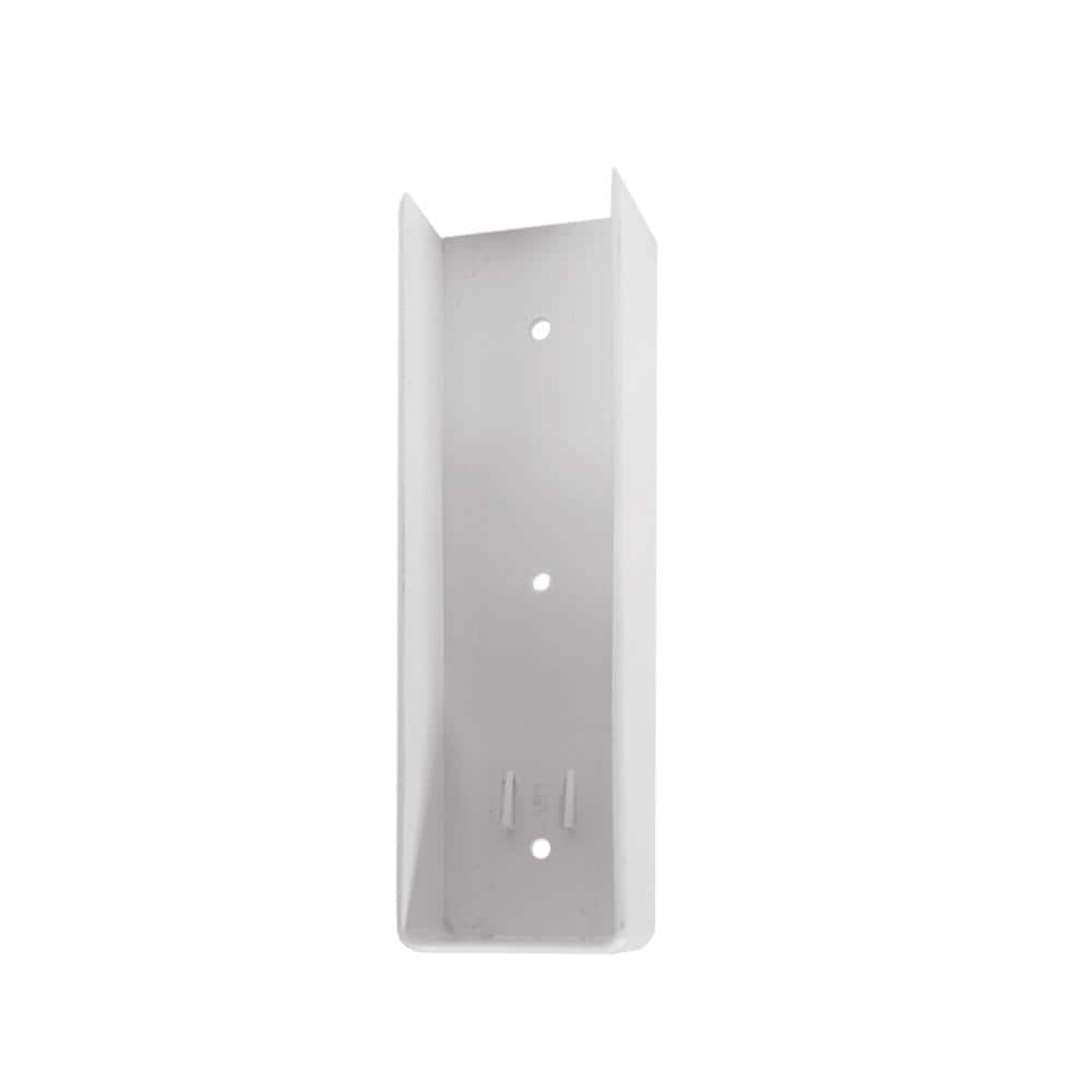 Barrette Outdoor Living Transition Fence Bracket White for 2 in. x 7 in. Rail (1)