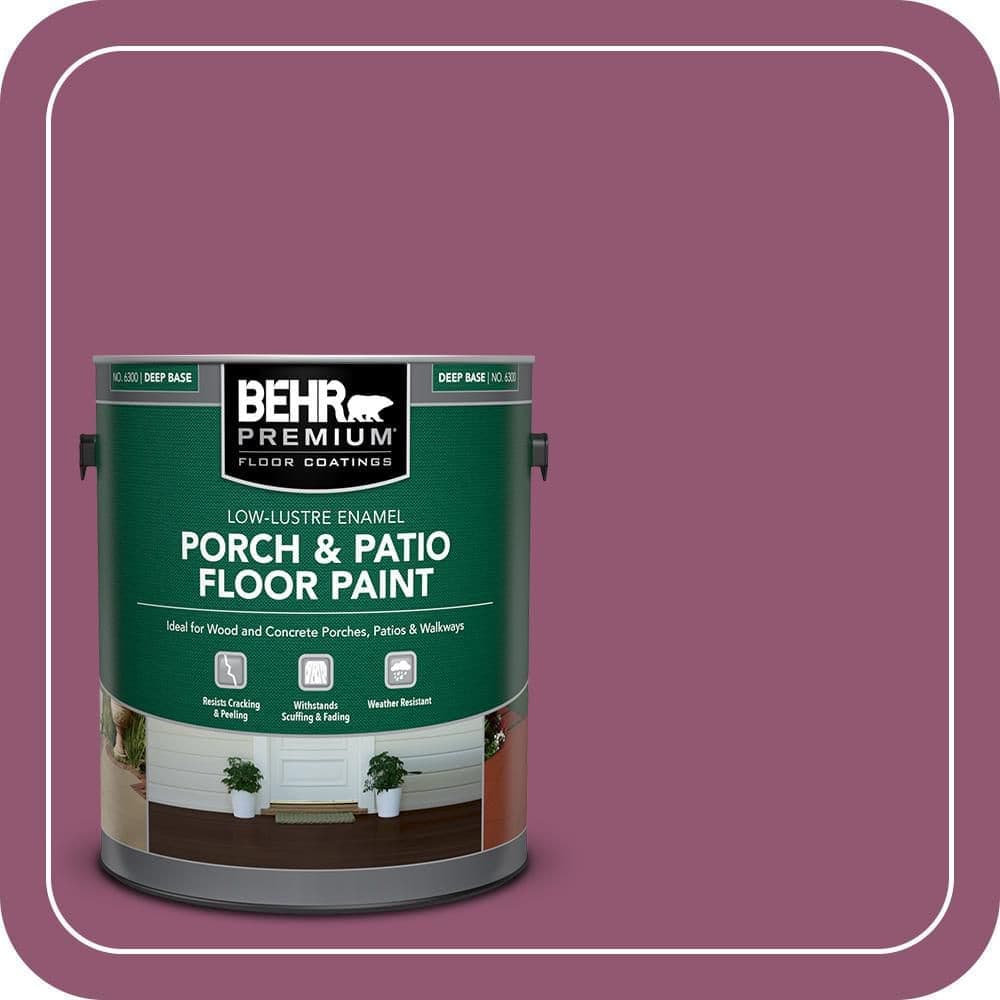 BEHR PREMIUM #HDC-AC-28A Textured Low-Lustre Enamel Interior/Exterior Porch and Patio Anti-Slip Floor Paint (1)