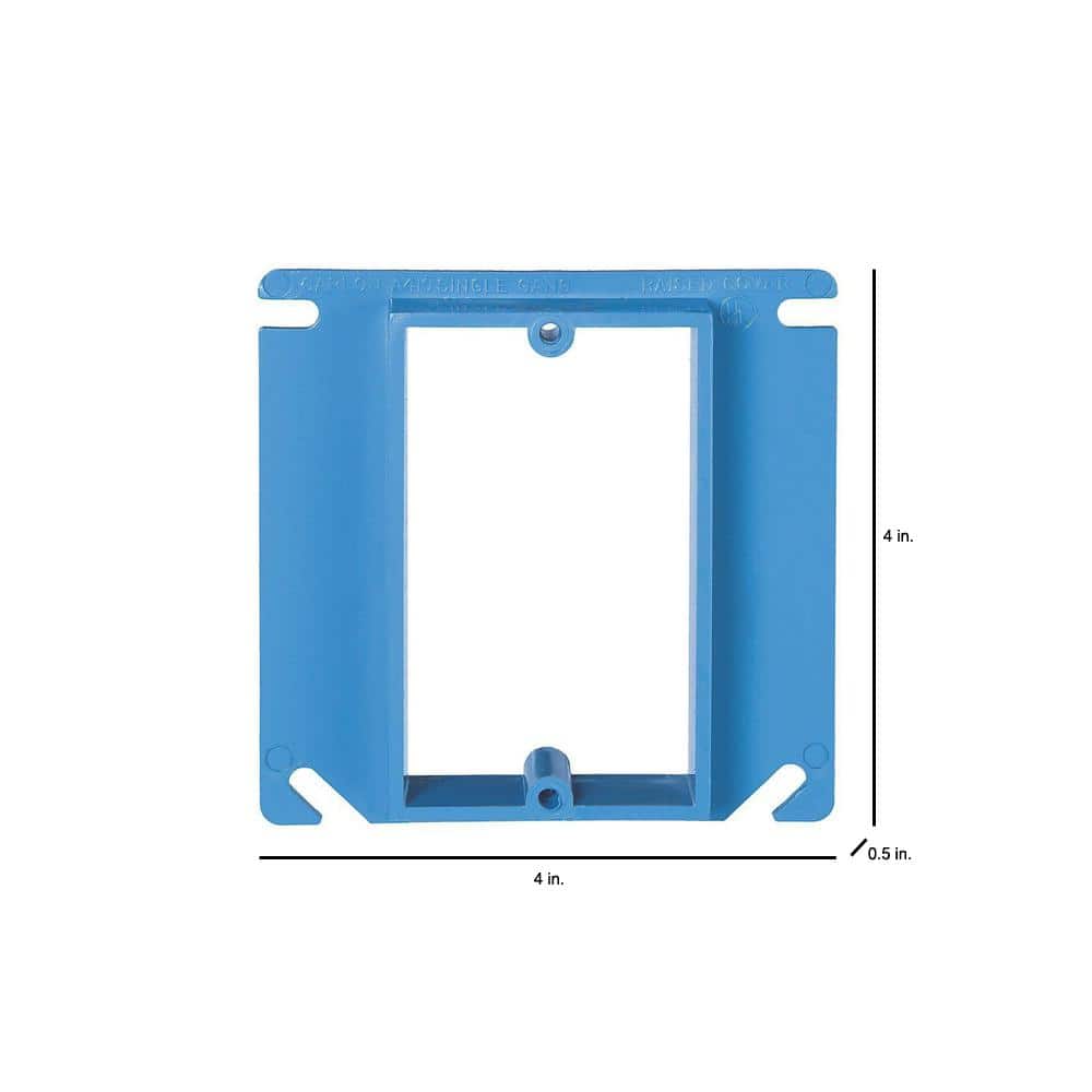 Carlon 1-Gang 1/2 in. PVC ENT Box Cover (3)