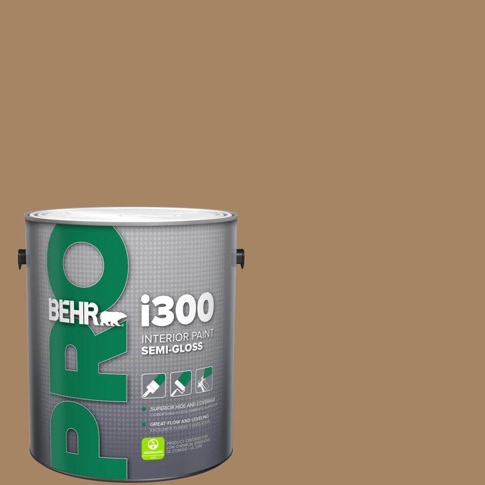 BEHR PRO 1 gal. #290F-5 Wooden Swing Semi-Gloss Interior Paint
