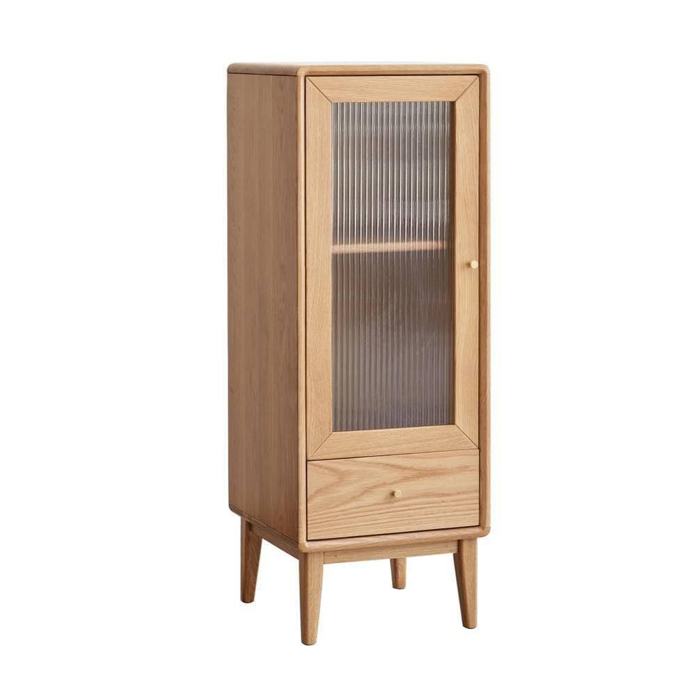 Unbranded 15.75 in. W x 15.75 in. D x 43.31 in. H Bathroom Brown Linen Cabinet (2)