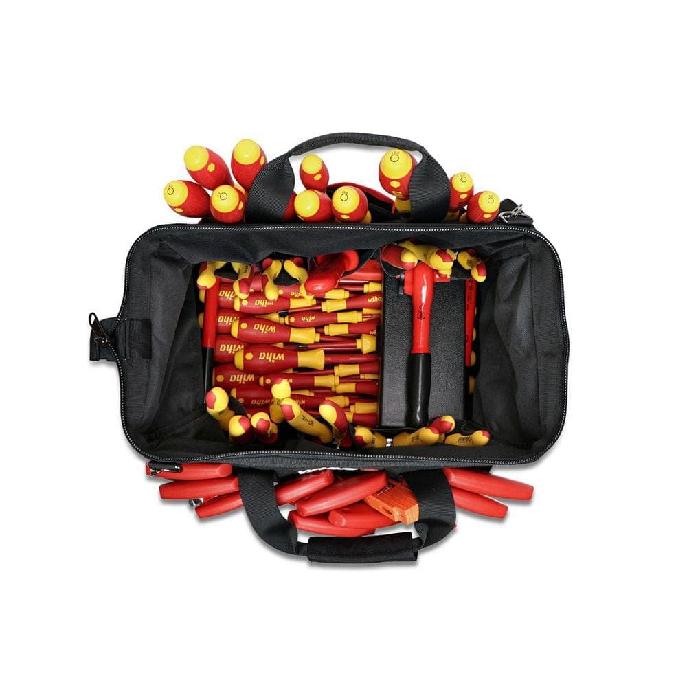 Wiha Master Electrician's 1000-Volt Insulated Tool Set in Canvas Tool Bag (80-Piece) (3)
