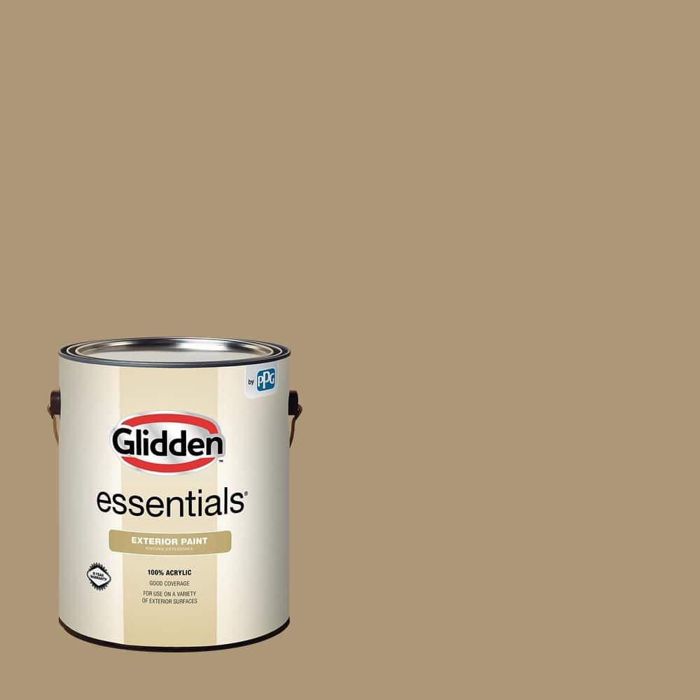 Glidden Essentials 1-gal. Bear Hug PPG1101-5 Flat Exterior Paint