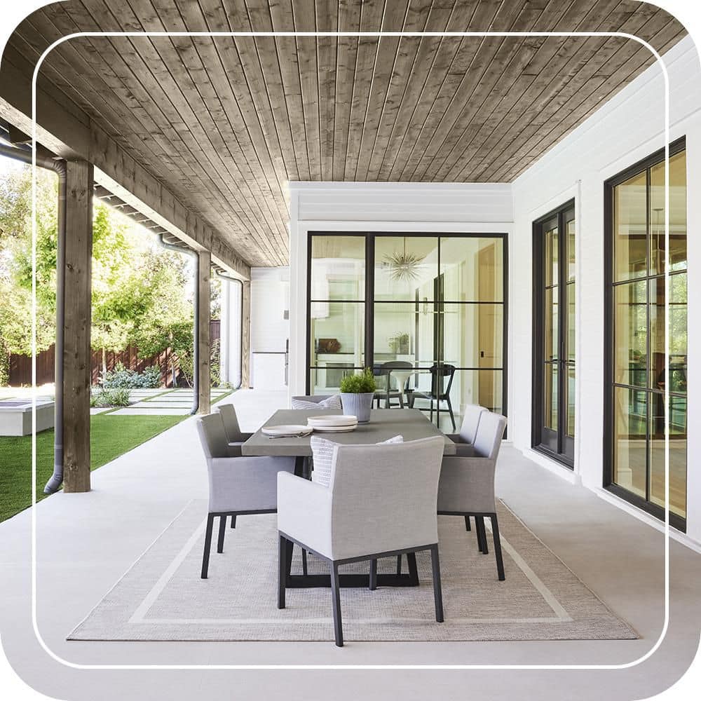 BEHR PREMIUM 1 gal. #ST-125 Stonehedge Semi-Transparent Waterproofing Exterior Wood Stain and Sealer (3)