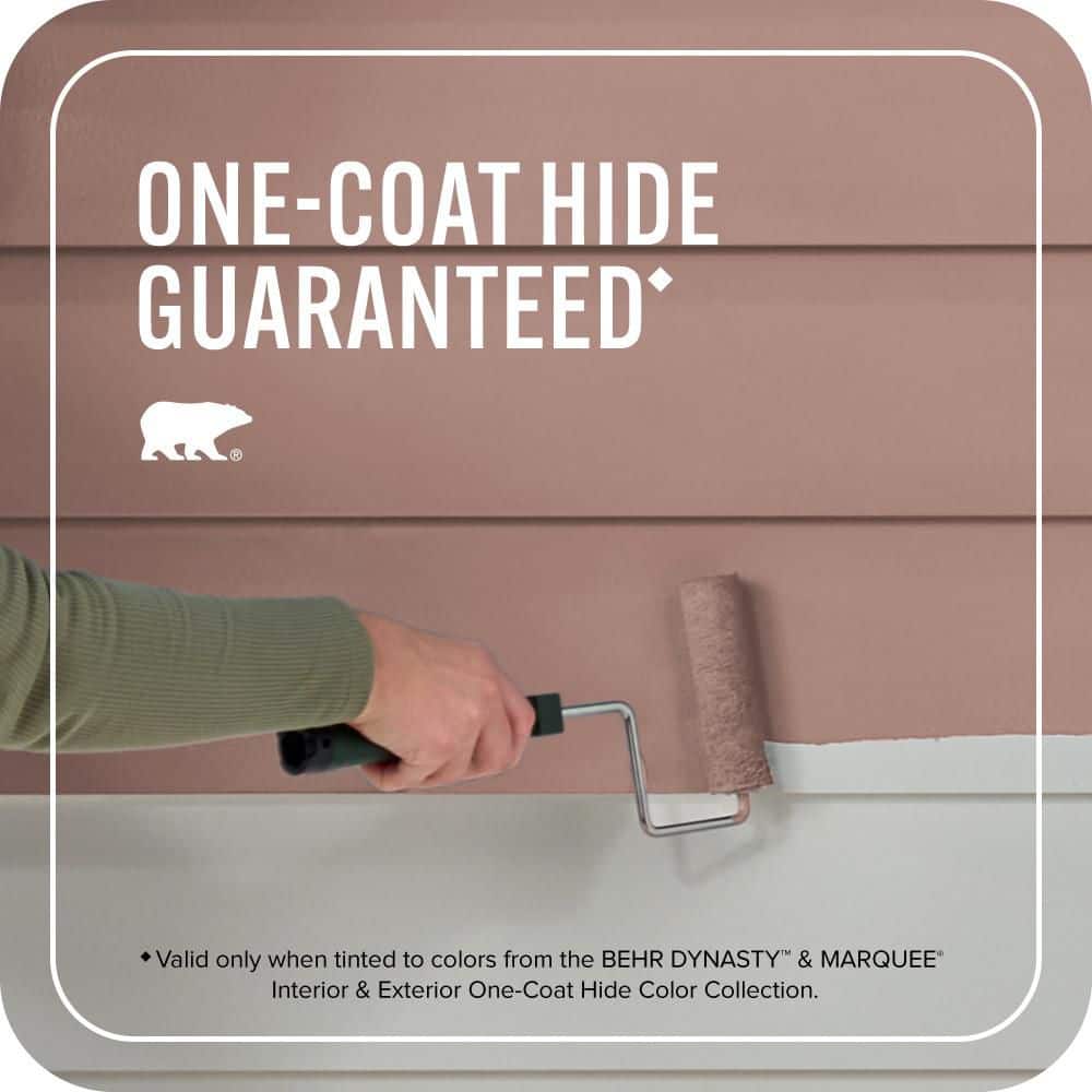 BEHR MARQUEE 1 gal. #MQ1-52 Fresh Cedar Satin Enamel Exterior Paint & Primer (3)