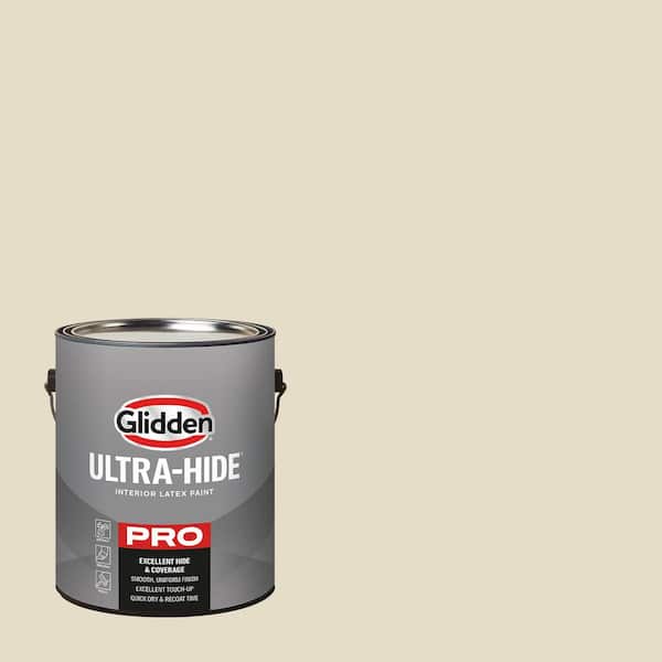 Glidden Ultra-Hide 1 Gal. PPG1101-2 Sugar Cookie Eggshell Interior Paint (2)