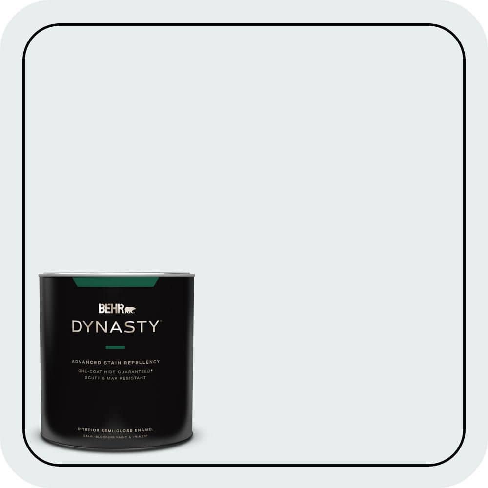 BEHR DYNASTY 1 qt. #560E-1 Little Dipper Semi-Gloss Enamel Interior Stain-Blocking Paint & Primer