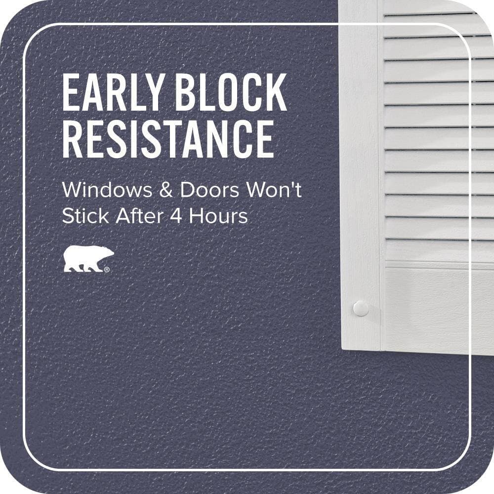 BEHR PREMIUM PLUS #640F-7 Academy Purple Exterior Stain-Blocking Paint & Primer (3)