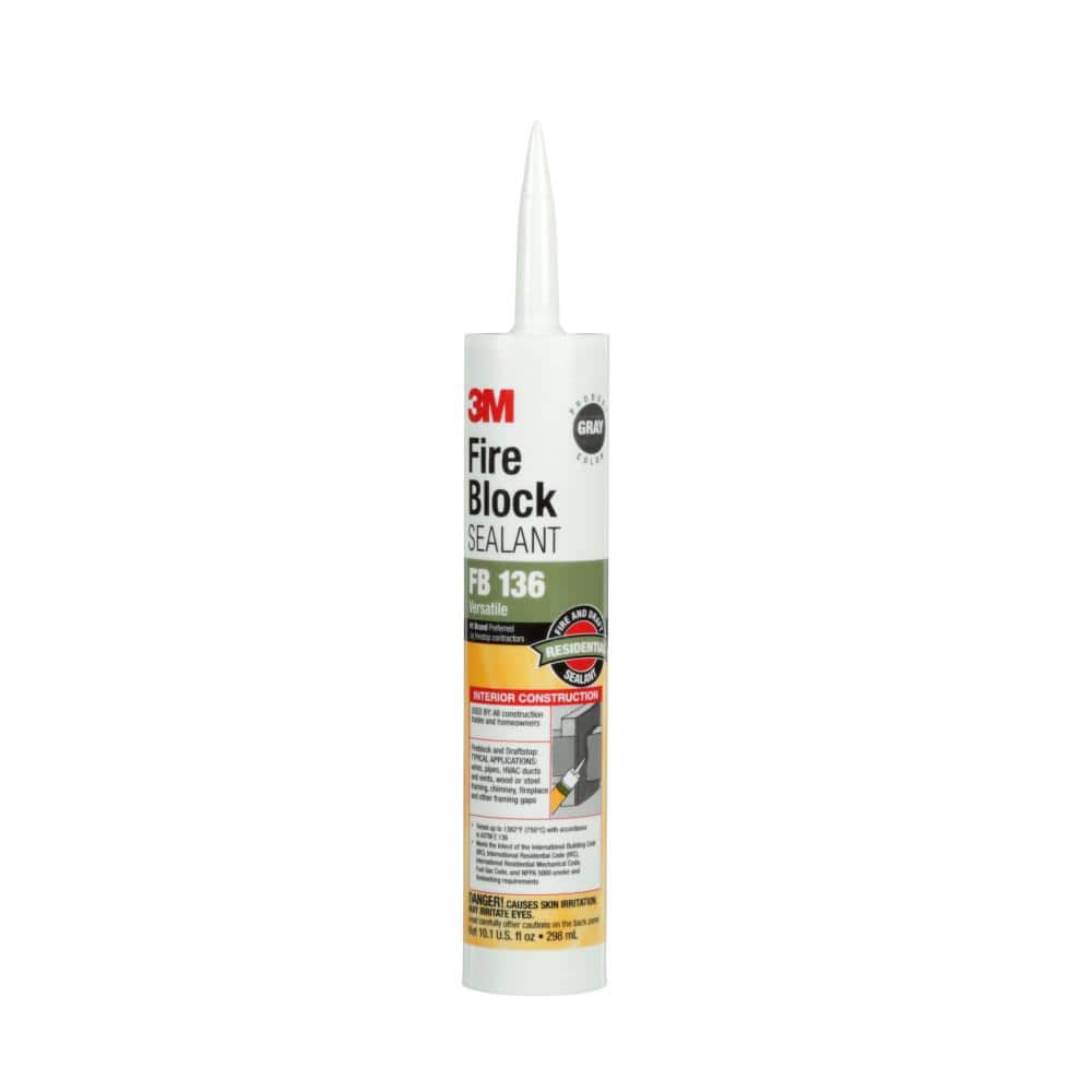 3M 10.1 fl. oz. Gray Fire Block Specialty Sealant (4)