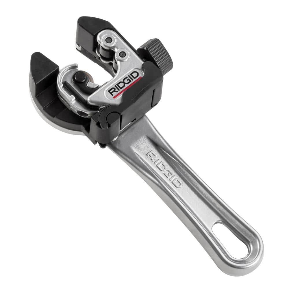 RIDGID 118 2-in-1 Close Quarters AUTOFEED 1/4 in.-1-1/8 in. Metal Tubing Compact Cutter,Tool with X-CEL Knob for Quick Cutting (1)