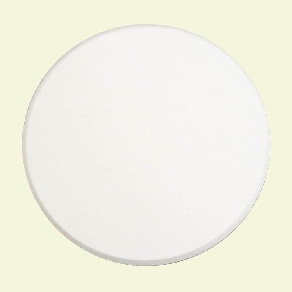 Prime-Line 5 in., Rigid Vinyl, White, Self Adhesive Wall Protector