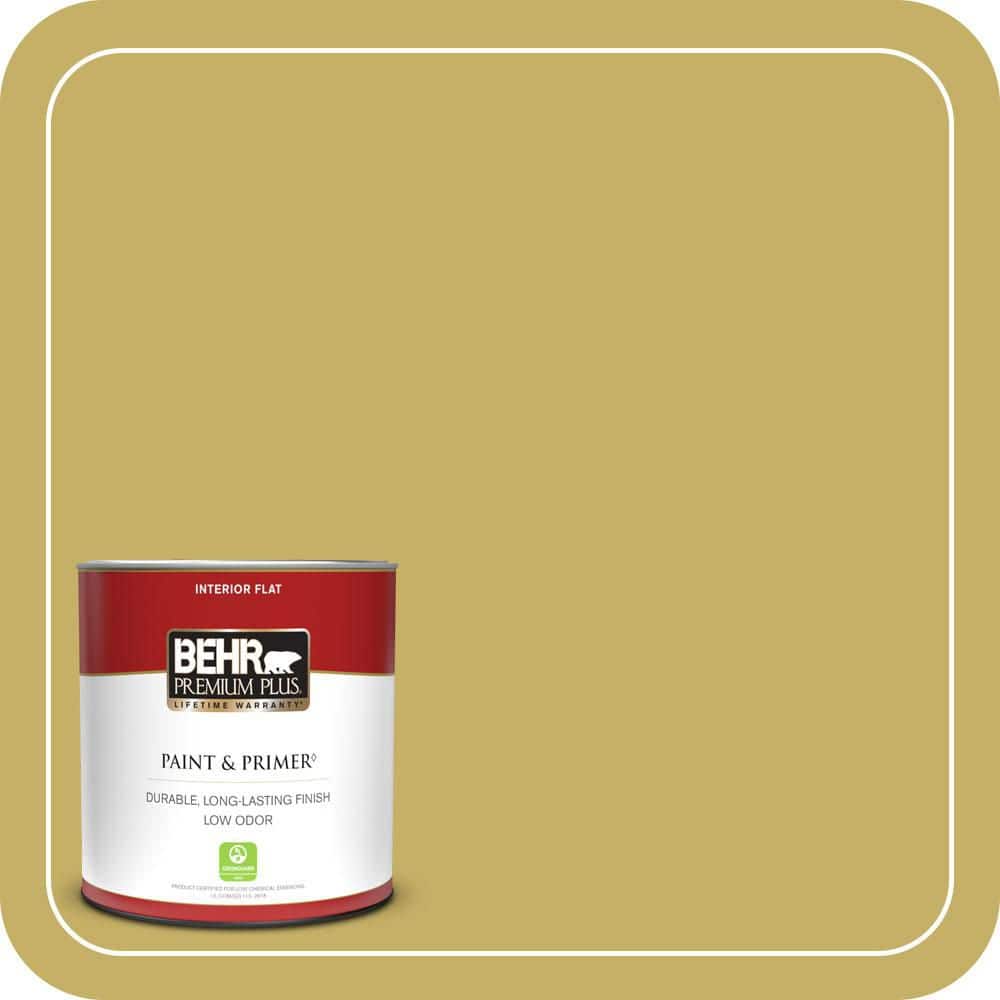 BEHR PREMIUM PLUS #BIC-41 Champagne Grape Flat Low Odor & Primer (1)