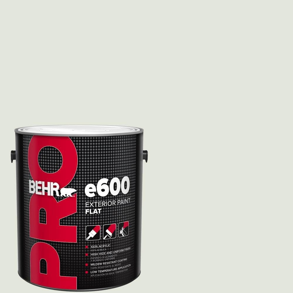 BEHR PRO 1 gal. #BL-W06 Whispering Waterfall Flat Paint
