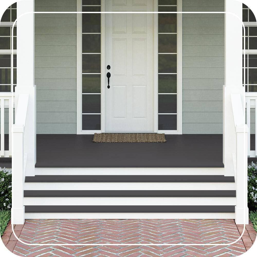BEHR PREMIUM #BXC-30 Textured Low-Lustre Enamel Interior/Exterior Porch and Patio Anti-Slip Floor Paint (2)