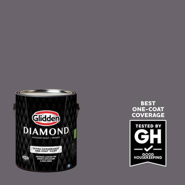 Glidden Diamond 1 gal. Cracked Slate PPG1003-6 Flat Interior Paint with Primer (2)